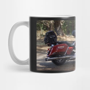 Motor Bike at Magpie Springs by Avril Thomas Mug